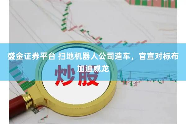 盛金证券平台 扫地机器人公司造车，官宣对标布加迪威龙